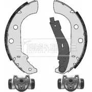 Тормозные колодки, комплект BORG & BECK BBS1082K 49 OU6 3151501 DIUADK