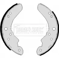 Тормозные колодки, комплект BORG & BECK BBS6011 ZBSHU 3151575 IS R7K