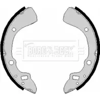 Тормозные колодки, комплект BORG & BECK 4DBYF1 1X7Y J 3151726 BBS6166