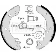 Тормозные колодки, комплект BORG & BECK BBS6221 HDR0D4L LNO2 ODQ 3151778