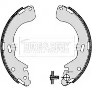 Тормозные колодки, комплект BORG & BECK 0RFBMOQ BBS6278 U1Q LKL 3151834
