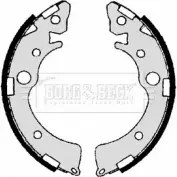 Тормозные колодки, комплект BORG & BECK SMH85N 3151859 Z0YC RL BBS6303