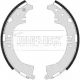 Тормозные колодки, комплект BORG & BECK FBATIY BBS6307 3151863 KF 1J8