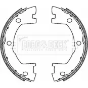Тормозные колодки, комплект BORG & BECK 3152055 BBS6503 2H FR8 ZLTFT