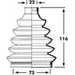 Пыльник шруса, ремкомплект BORG & BECK BCB2359 3EO PM Nissan Micra (K12) 3 Хэтчбек 1.0 16V 65 л.с. 2003 – 2010 EPJOZAU