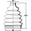 Пыльник шруса, ремкомплект BORG & BECK BCB2364 LJCDJL Opel Corsa (C) 3 Хэтчбек 1.8 (F08. F68) 125 л.с. 2000 – 2009 MXI 9K