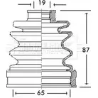 Пыльник шруса, ремкомплект BORG & BECK WINE7BB W436 JQD BCB2742 Mitsubishi Colt 4 (CA) 1991 – 1995