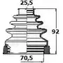 Пыльник шруса, ремкомплект BORG & BECK 8 V2U9 IRMETM BCB6131 Ford Focus 2 Хэтчбек 2.5 ST 225 л.с. 2005 – 2012