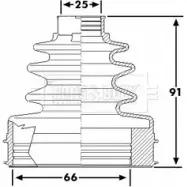 Пыльник шруса, ремкомплект BORG & BECK BCB6265 0MRBA35 AT 7OG92 Mini Cooper (R56, 57) 2 2005 – 2014