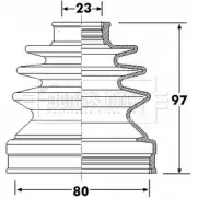 Пыльник шруса, ремкомплект BORG & BECK BCB6310 L4 09VZ 4IAW6H1 3155515