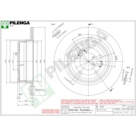 Тормозной диск PILENGA E MEG5 2363249 5127