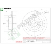 Тормозной диск PILENGA 5230 TS MSE7L 2363320