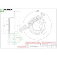 Тормозной диск PILENGA 5427 V4VQJ 1F 2363451