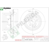 Тормозной диск PILENGA 5580 N2N T29 2363534