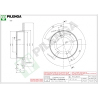 Тормозной диск PILENGA 9 EZN98 5609 2363545
