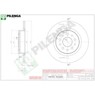 Тормозной диск PILENGA 5816 JA CV3HC 2363645