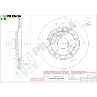 Тормозной диск PILENGA V234 Z5 AETPA 2364054