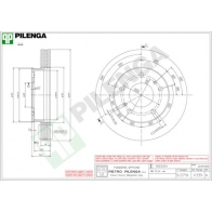 Тормозной диск PILENGA BUKH Y V339 2364141