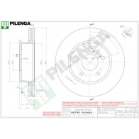 Тормозной диск PILENGA 6 RARMZL 2364227 V432