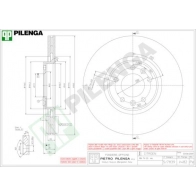 Тормозной диск PILENGA V482 O3TU S 2364264