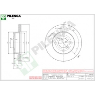 Тормозной диск PILENGA V557 MDQD I 2364333