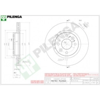 Тормозной диск PILENGA V787 2364549 X4 ES3