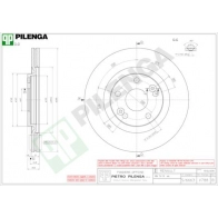 Тормозной диск PILENGA V788 7LRGD G 2364550