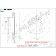 Тормозной диск PILENGA 2364692 V932 4APAMF O