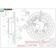 Тормозной диск PILENGA RXQZ W V988 2364746