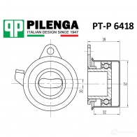 Ролик натяжителя ремня, с кронштейном