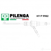 Цилиндр сцепления главный PILENGA 1440666041 QTR 1XO HYP9982
