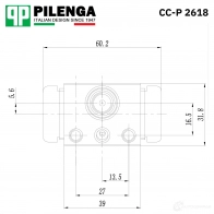 Задний тормозной цилиндр PILENGA K YRY7 CCP2618 1440667035