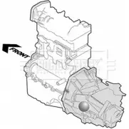 Подушка двигателя, опора BORG & BECK BEM3194 63A DTI Bmw 3 (E36) 3 1990 – 2000 LFRP1