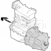 Подушка двигателя, опора BORG & BECK DDZ7S Renault Kangoo 1 (KC, FC) 1997 – 2007 TG FS5UZ BEM3423