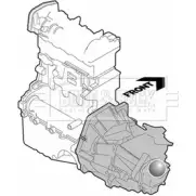 Подушка двигателя, опора BORG & BECK Q 17X7 V92YBR BEM3576 Honda Accord 6 (CE, CD, CF) 1997 – 2002