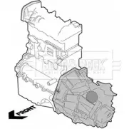 Подушка двигателя, опора BORG & BECK 0L 702L BEM3836 Ford Focus 2 (CB4, C307) 2004 – 2011 L292IE7