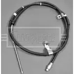 Трос ручника BORG & BECK B NYN2 5G6CDR BKB2096 Mitsubishi Galant 7 (E5, E7, E8) 1992 – 1996