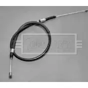 Трос ручника BORG & BECK QB XL7E 631QQ Opel Corsa (C) 3 2000 – 2006 BKB2324