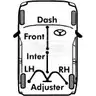 Трос ручника BORG & BECK Renault Trafic (JL, X83) 2 Автобус 1.9 dCI 100 (JL0C) 101 л.с. 2001 – 2025 V27WGEZ BKB2773 SQLF 4GS