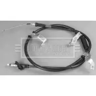 Трос ручника BORG & BECK T3A IIF TTZNU BKB3585 Hyundai Tucson (JM) 1 Кроссовер 2.0 CRDi AWD 136 л.с. 2006 – 2010