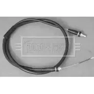 Трос ручника BORG & BECK BKB3679 B5XKQPZ Renault Clio (BH) 4 Хэтчбек 1.2 16V 73 л.с. 2012 – 2025 CH SUHD6