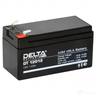 Аккумулятор 1.2 ач обратная а 12 в agm dt 97x43x52 DELTA BATTERY D3594 JE DT12012 1439694815