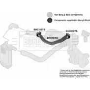 Патрубок интеркулера BORG & BECK ZUDR Y 3166367 bth1048