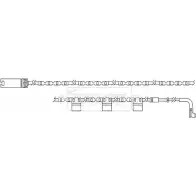 Датчик износа тормозных колодок BORG & BECK BWL3038 O295P 3170730 3 WTMAJX