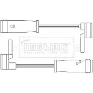 Датчик износа тормозных колодок BORG & BECK Mercedes E-Class (W211) 3 2003 – 2009 TKVRAZ IPP 3Z BWL3050