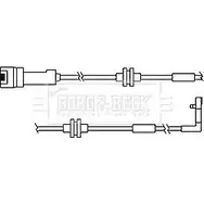 Датчик износа тормозных колодок BORG & BECK CQ84 N Opel LBYRHQL BWL3077