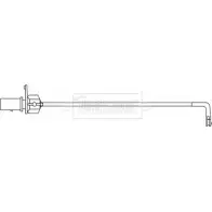 Датчик износа тормозных колодок BORG & BECK PII ZK BWL3108 SQ99L6 3170800