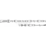 Датчик износа тормозных колодок BORG & BECK K6 TVW V3QHJ8 3170840 BWL3150