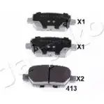 Тормозные колодки, дисковые, комплект JAPKO OO6G945 MJJQ7 K8 51413 Honda Legend