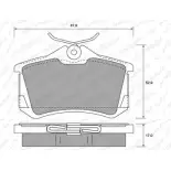 Тормозные колодки, дисковые, комплект WEEN 315ME 20 961 Seat Leon (1M) 1 1998 – 2005 151-1248
